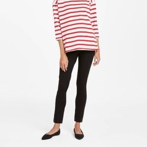 The Nines by Hatch skinny black ponte pull-on pants size medium